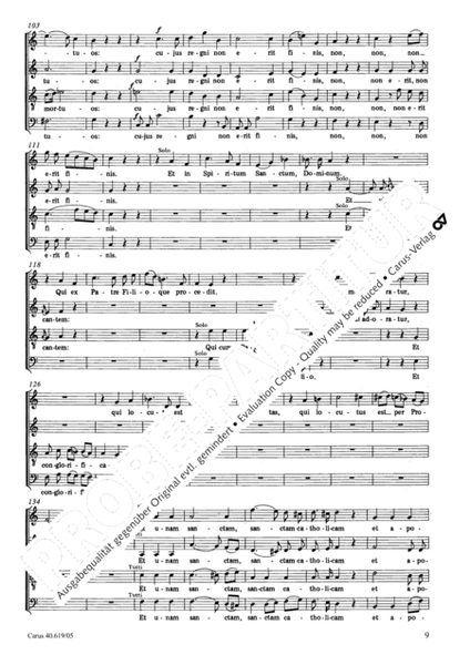 Missa solemnis in C