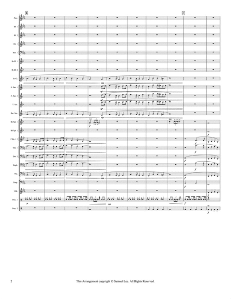 O Canada Concert Band scores gallery preview page 5