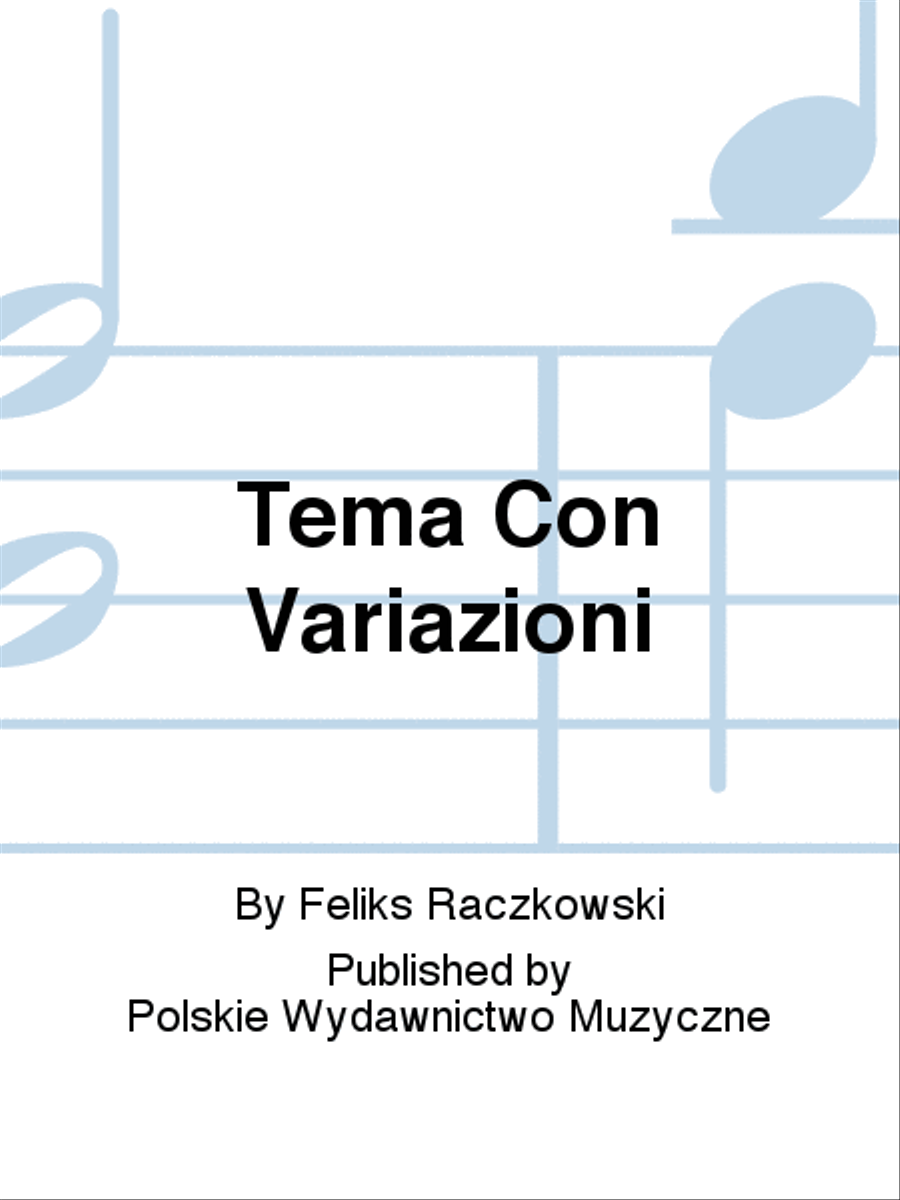 Tema Con Variazioni Organ scores gallery preview page 1