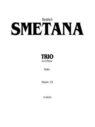 Book cover for Smetana: Trio in G Minor, Op. 15
