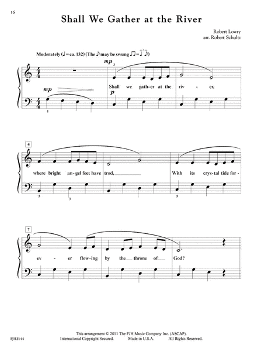 In Recital with Timeless Hymns, Book 3 Piano Method scores gallery preview page 3