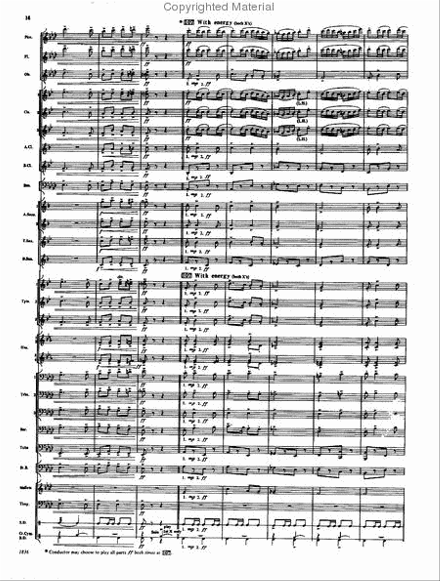Proud Spirit Concert Band scores gallery preview page 13