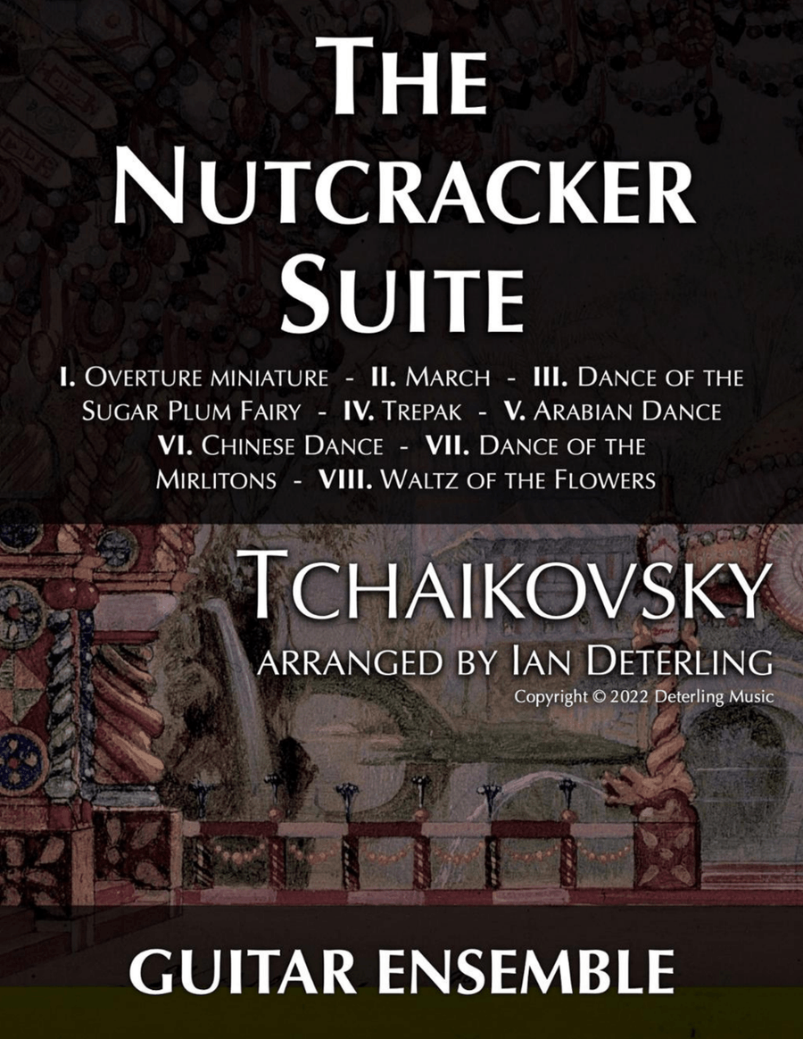 The Nutcracker Suite Guitar Ensemble scores gallery preview page 1