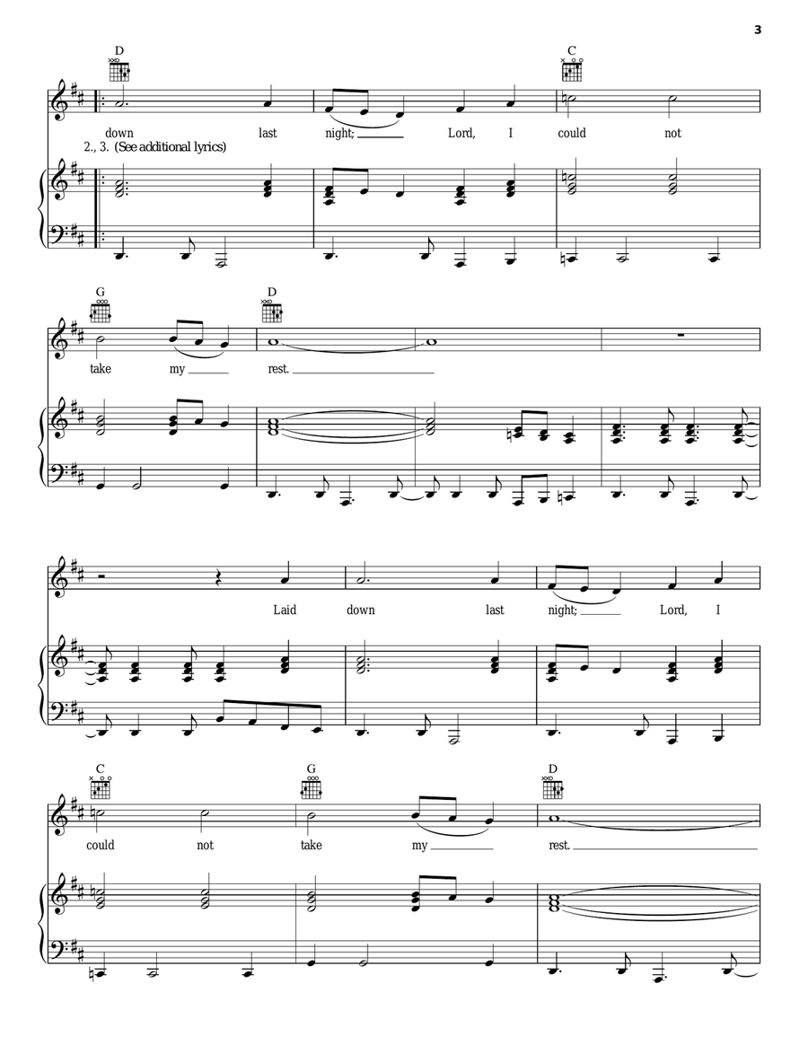 I Know You Rider I Know You Rider Piano, Vocal, Guitar scores gallery preview page 3