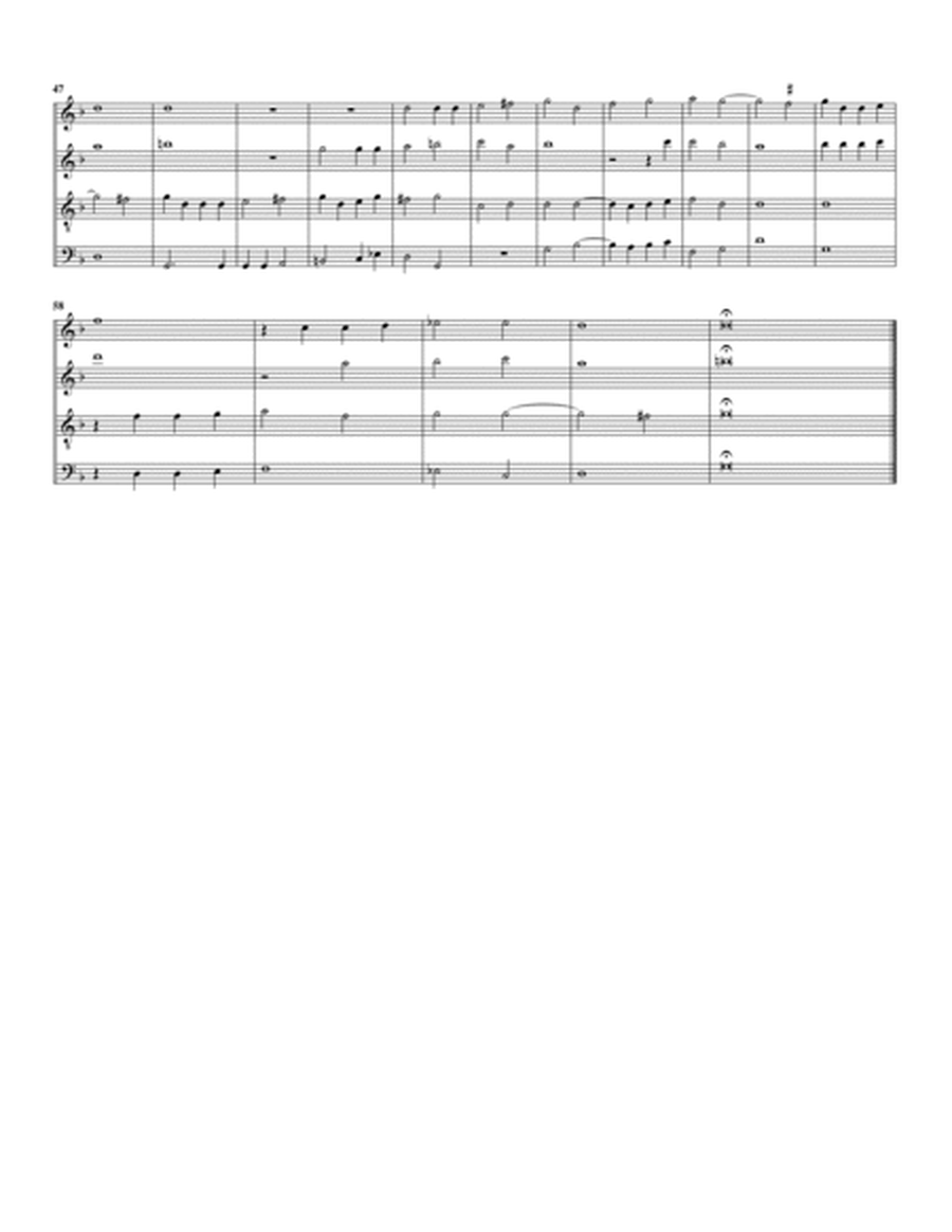 Sonata no.4 a4 (28 Sonate a quattro, sei et otto, con alcuni concerti (1608)) "La Rizza" (arrangemen