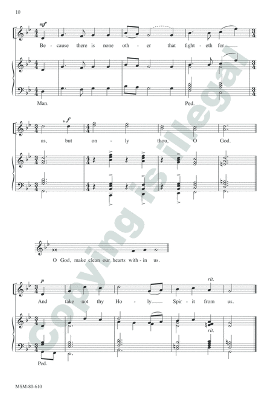 Evensong Unison Choir scores gallery preview page 9
