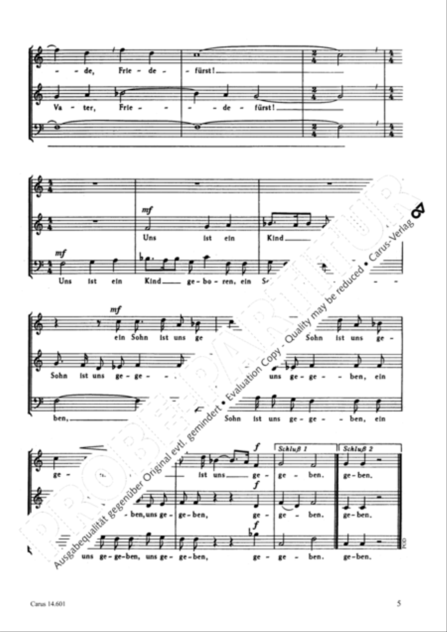 Poser; Poos: Zwei Weihnachtsstucke Score scores gallery preview page 4