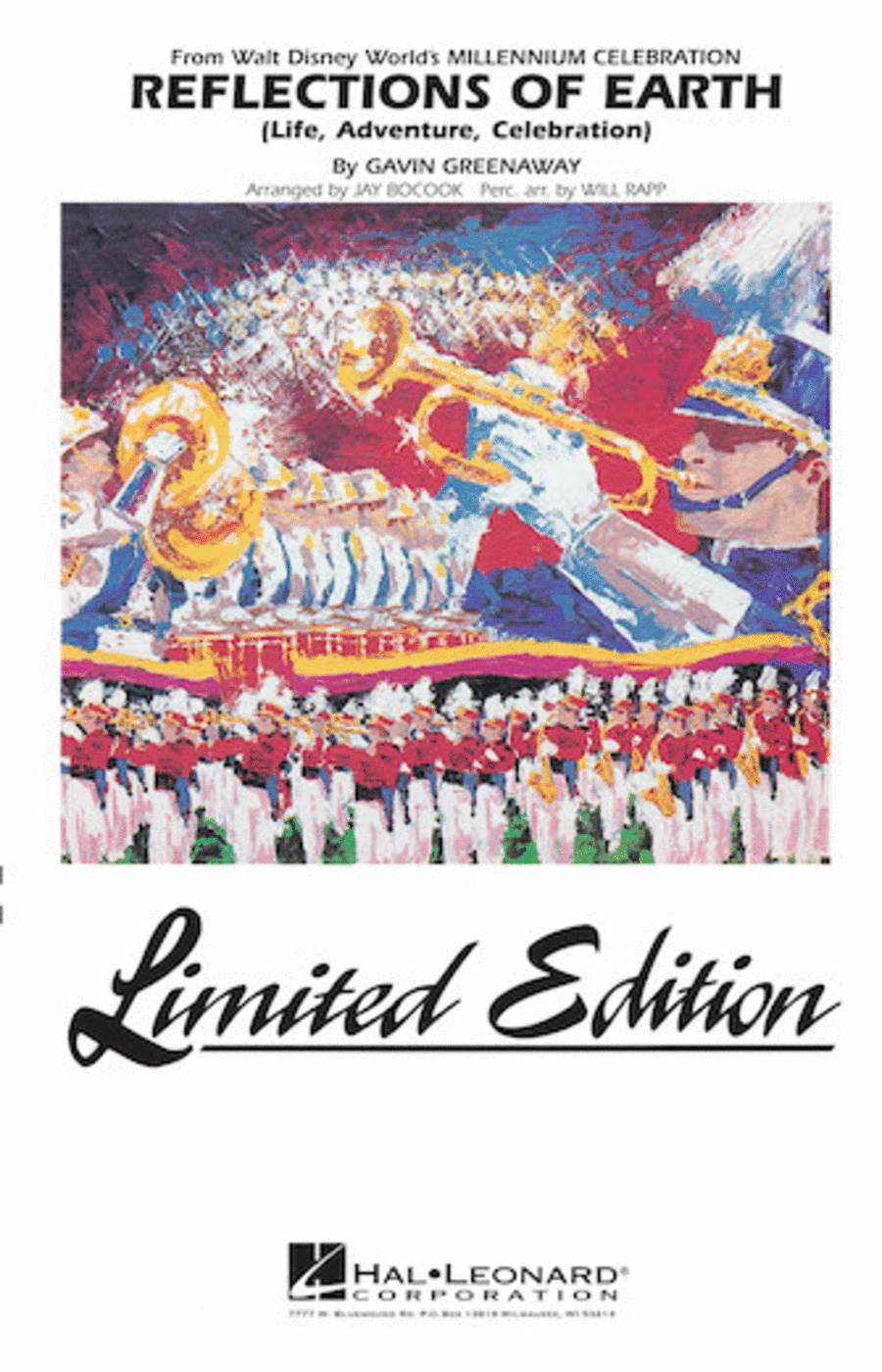 Reflections of Earth Marching Band scores gallery preview page 1