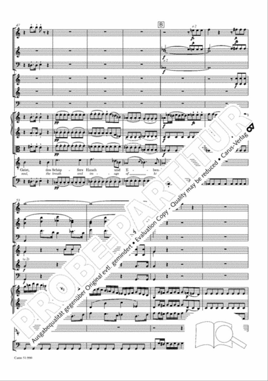 The Creation (Die Schopfung) 4-Part scores gallery preview page 211
