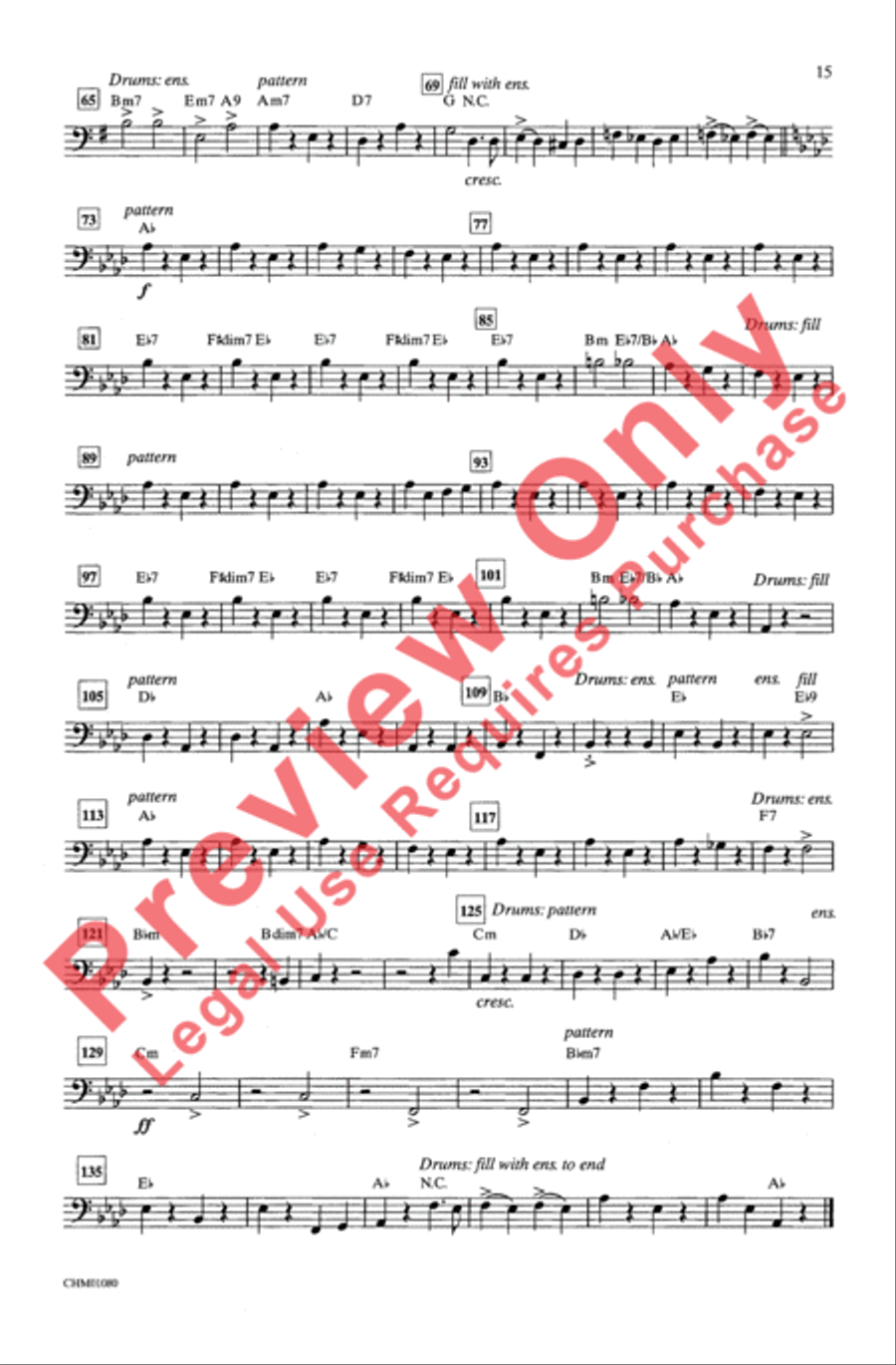 Get Me to the Church on Time Men's Choir scores gallery preview page 14