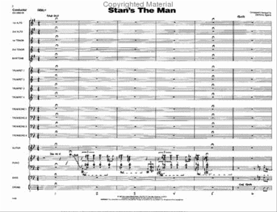 Stan's the Man Jazz Ensemble scores gallery preview page 2