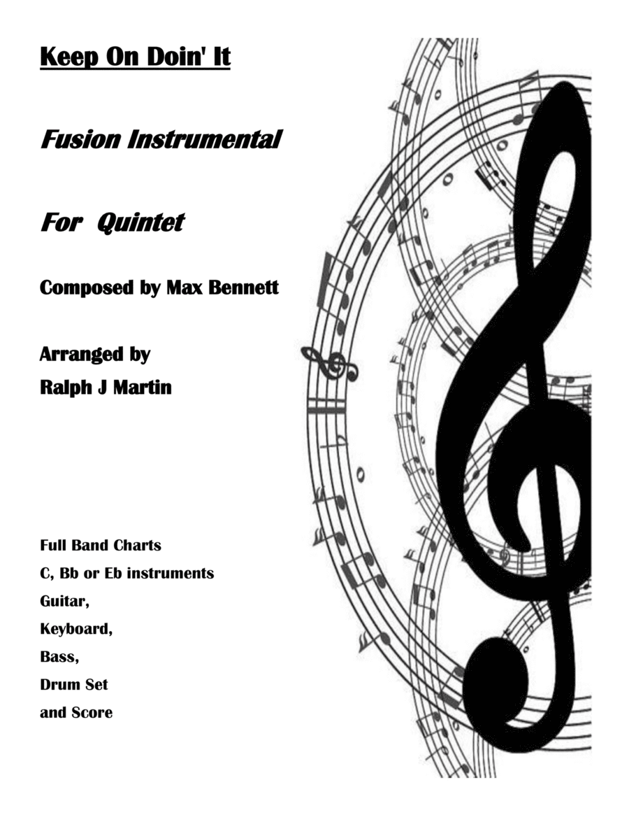 Keep On Doin' It Keep On Doin' It Jazz Ensemble scores gallery preview page 1