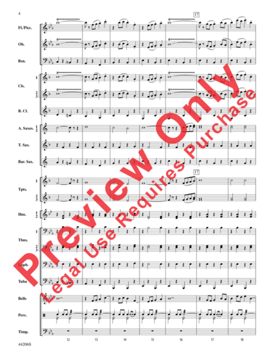 March America Concert Band scores gallery preview page 5