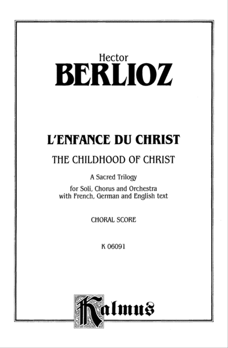 The Childhood of Christ (L'Enfance du Christ) 4-Part scores gallery preview page 2