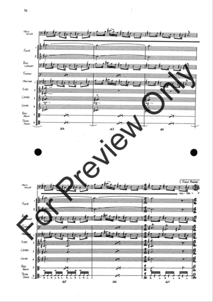 Agincourt Hymn (Score) Concert Band scores gallery preview page 40