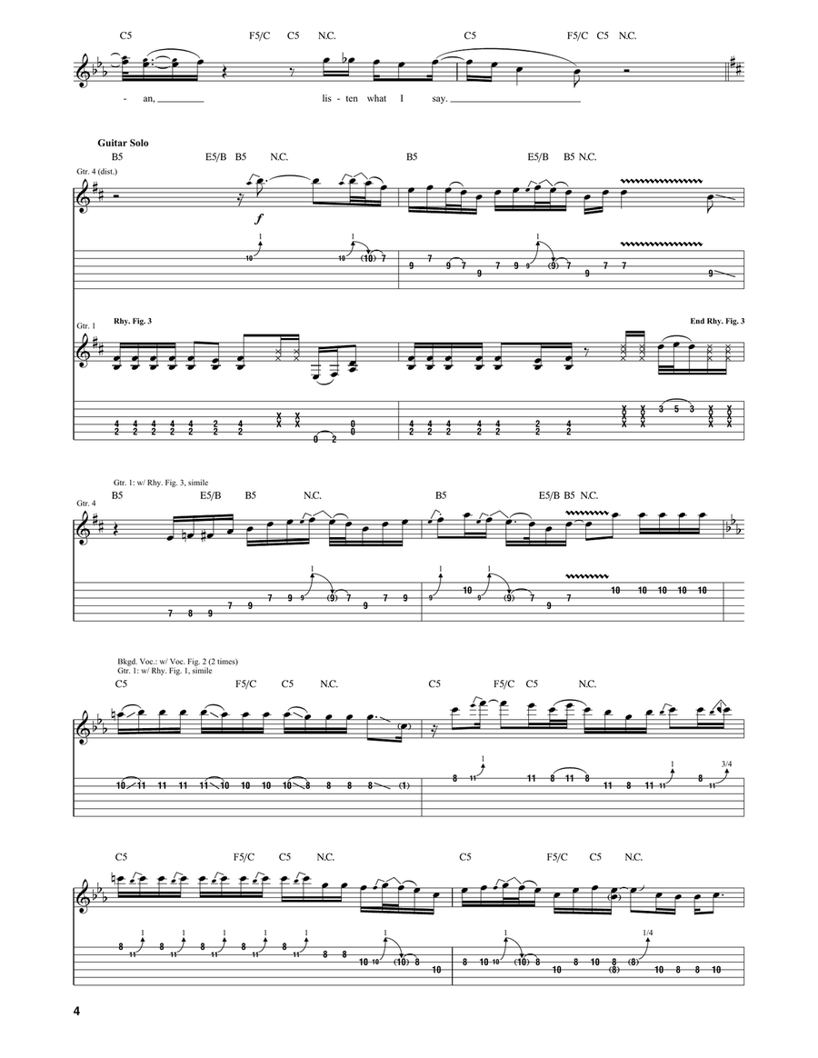 American Woman Acoustic Guitar scores gallery preview page 4