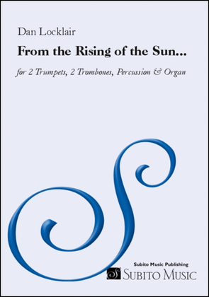 Book cover for From the Rising of the Sun