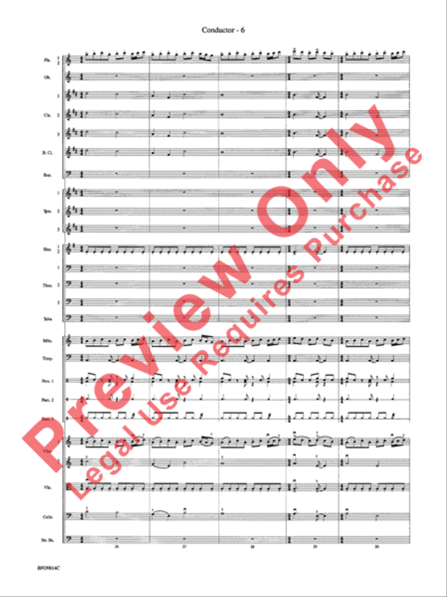 Into the Storm Full Orchestra scores gallery preview page 9