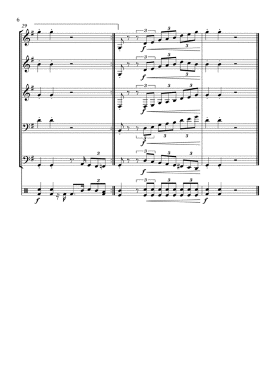 Isn't She Lovely Small Ensemble scores gallery preview page 6