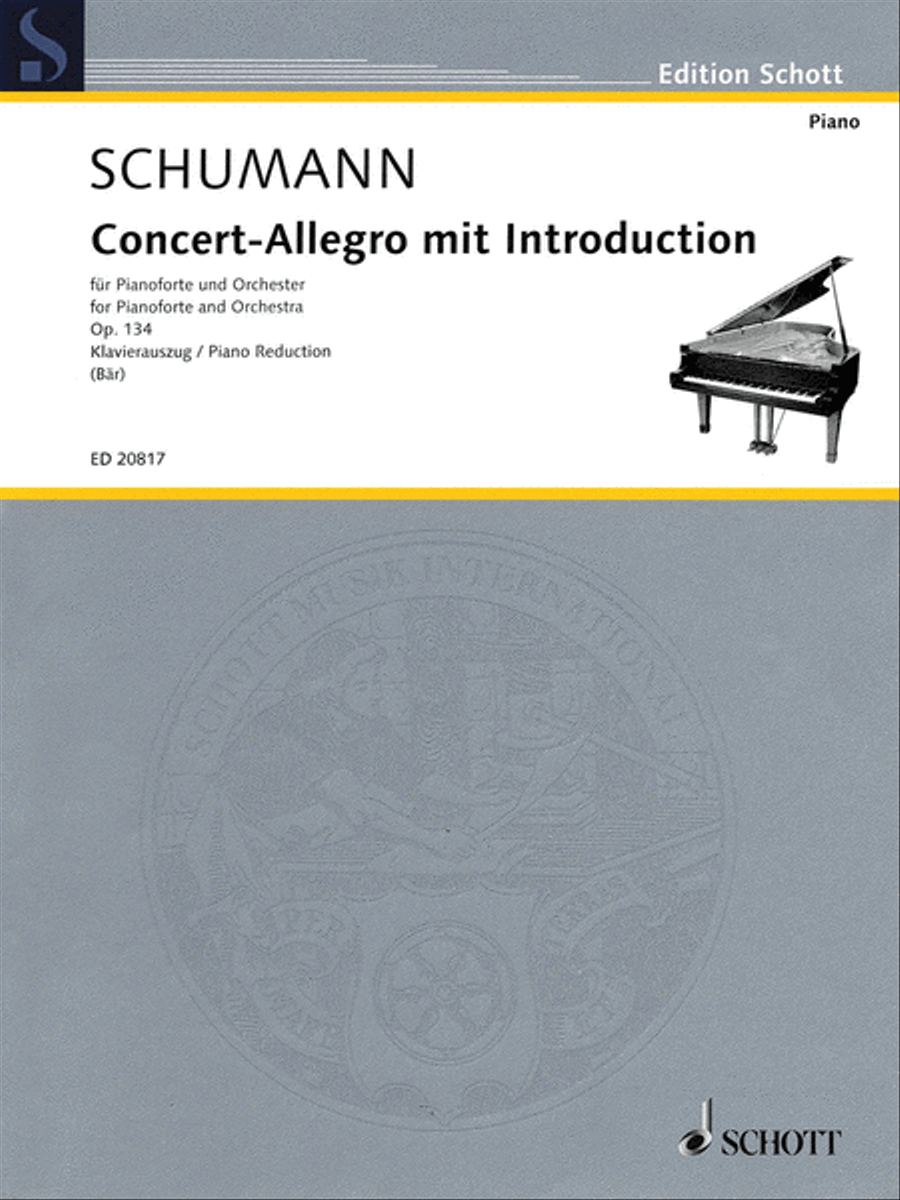 Concert-Allegro with Introduction, Op. 134 Oboe scores gallery preview page 1