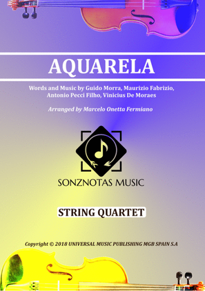 Book cover for Aquarela-toquinho