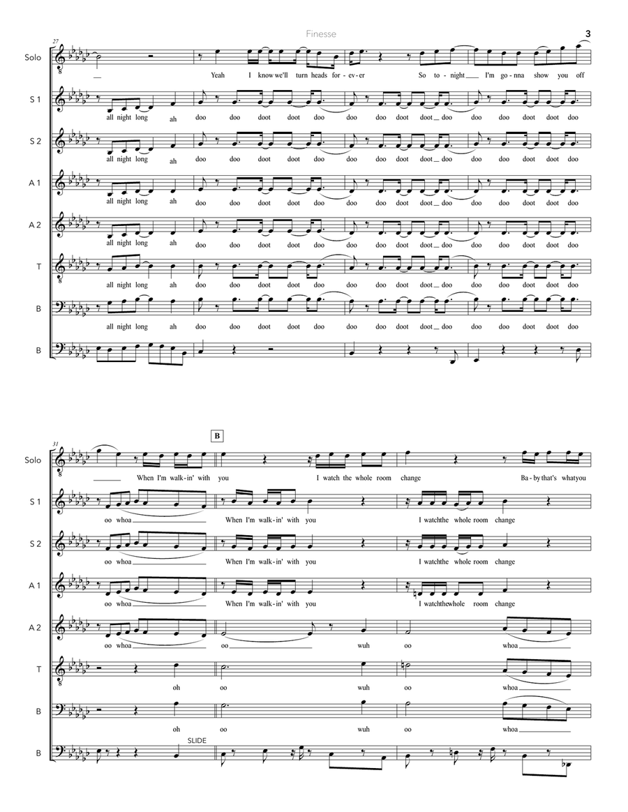 Finesse Finesse Divisi scores gallery preview page 3