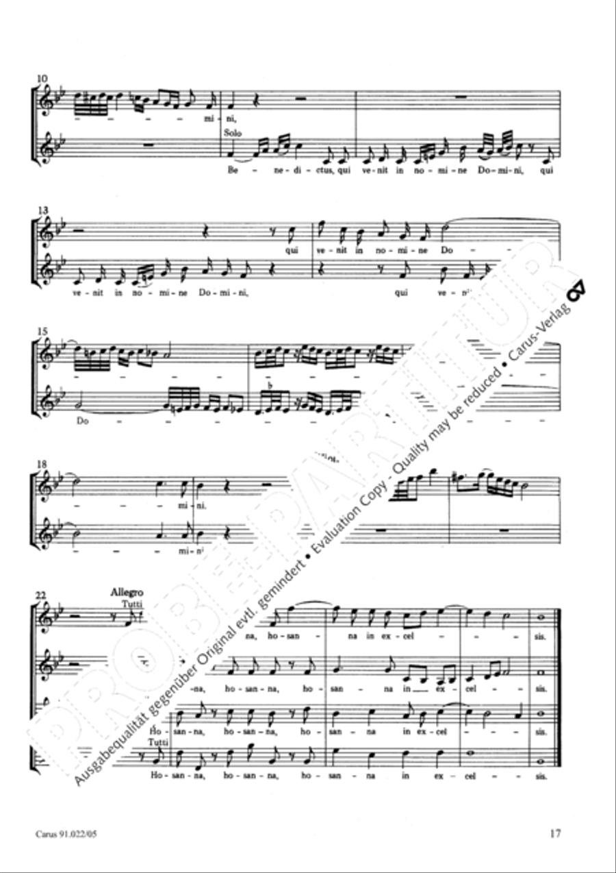 Requiem in B Requiem in B 4-Part scores gallery preview page 18