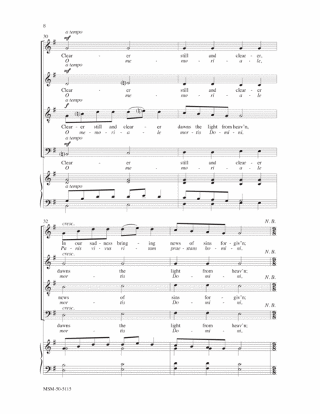 O Savior, Blessed Savior (Adoro te devote) (Choral Score) image number null