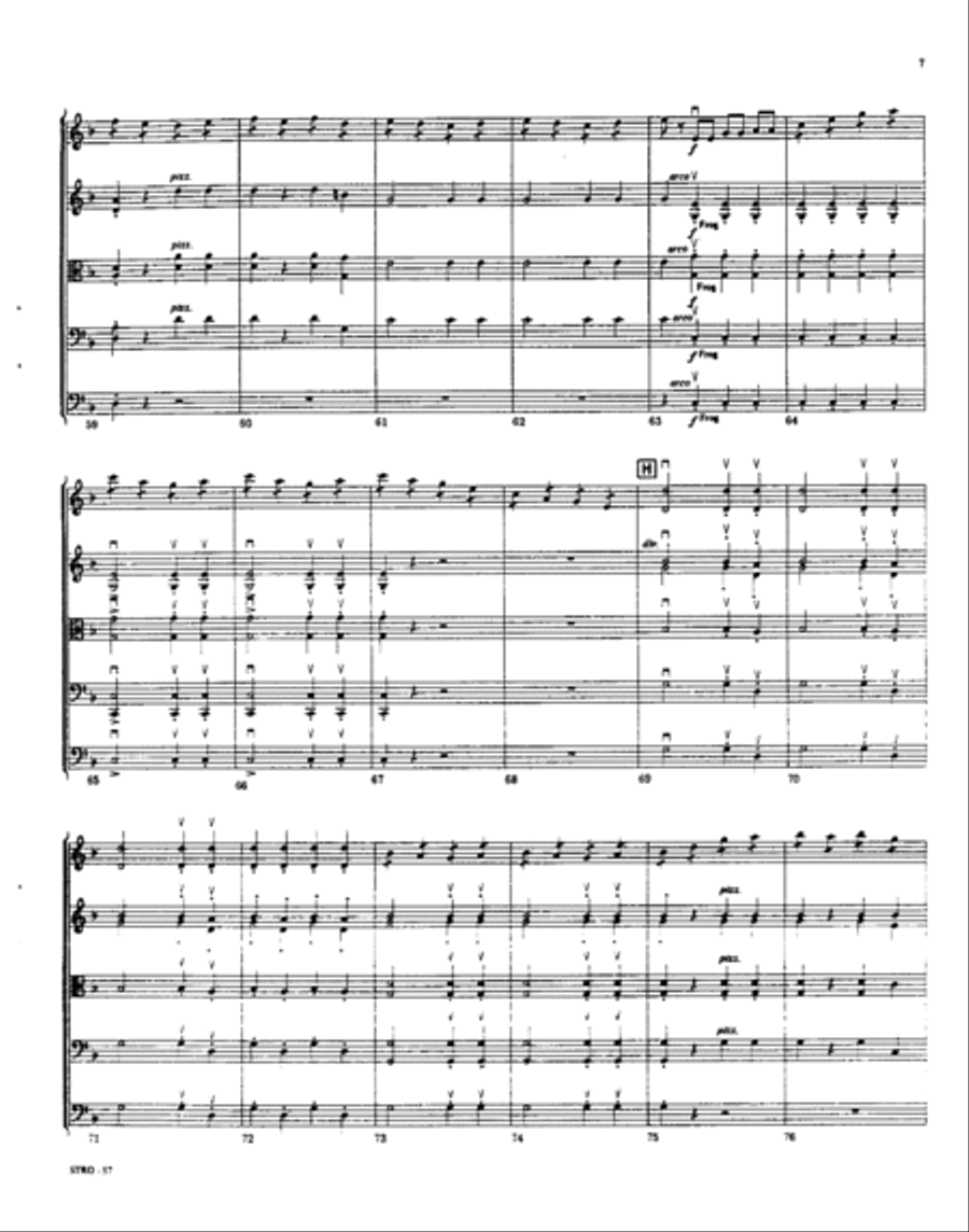 Russian Easter Overture, Op. 36 Orchestra scores gallery preview page 6