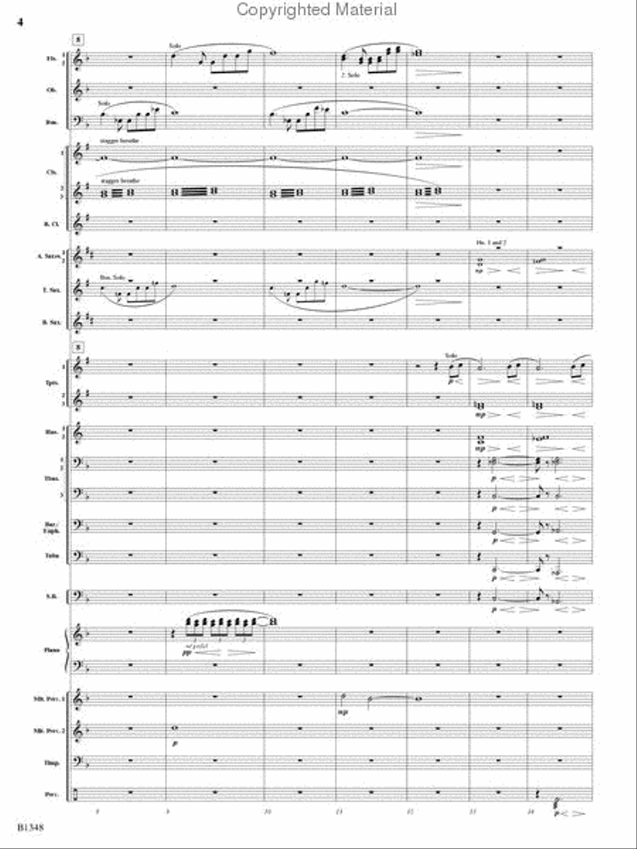 Waves Concert Band scores gallery preview page 3