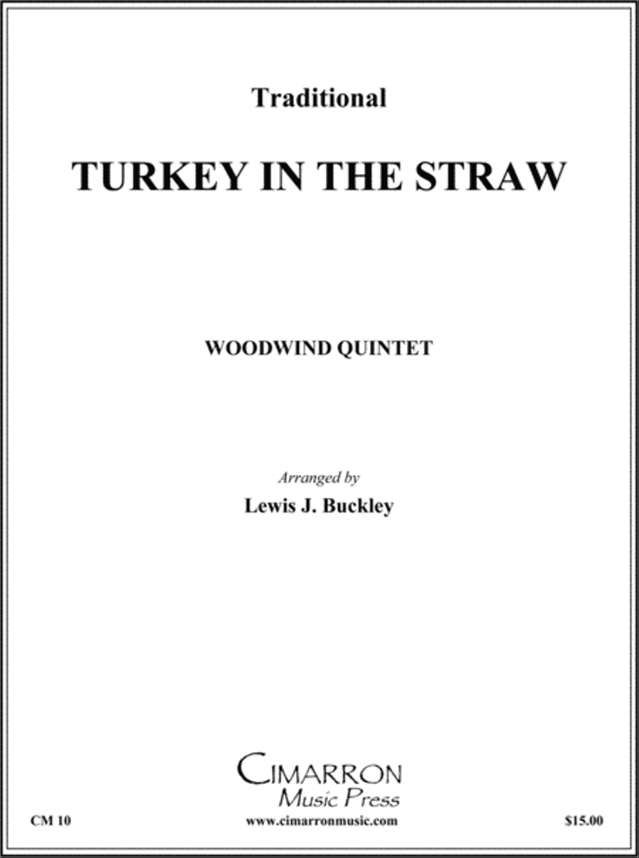 Turkey in the Straw Woodwind Quintet scores gallery preview page 1