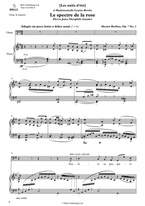 La spectre de la rose, Op. 7 No. 2 (G Major)