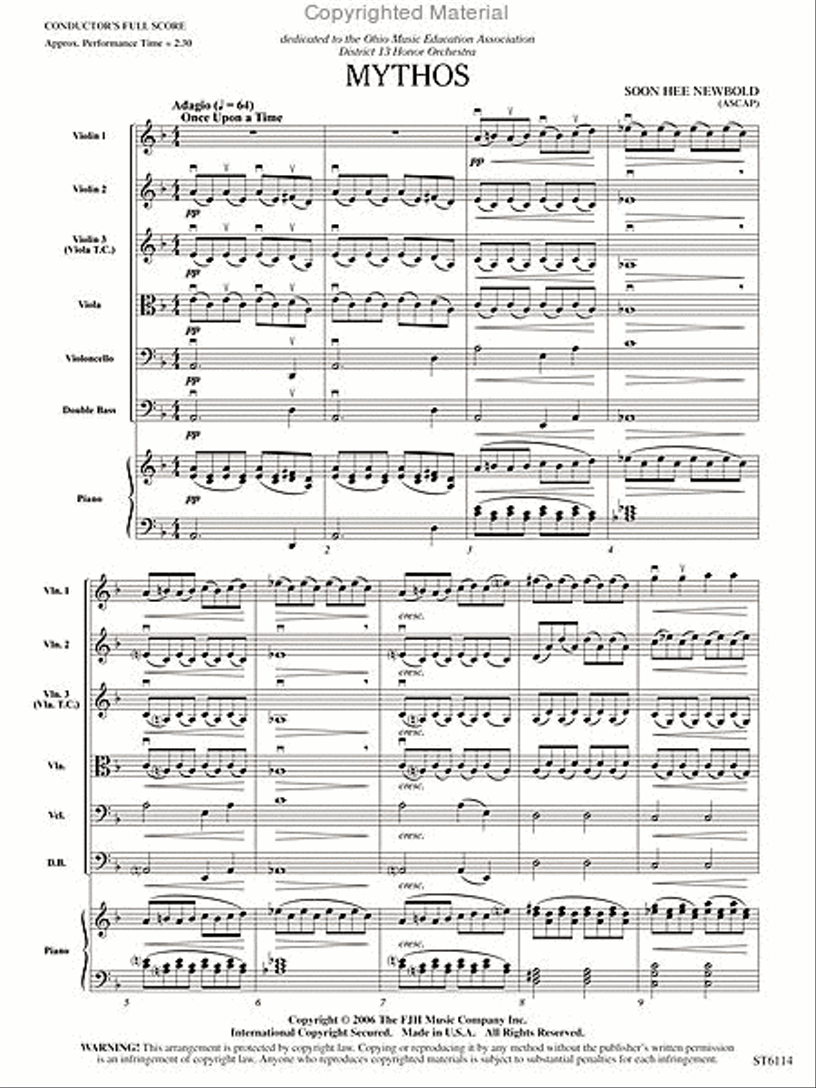 Mythos String Orchestra scores gallery preview page 2