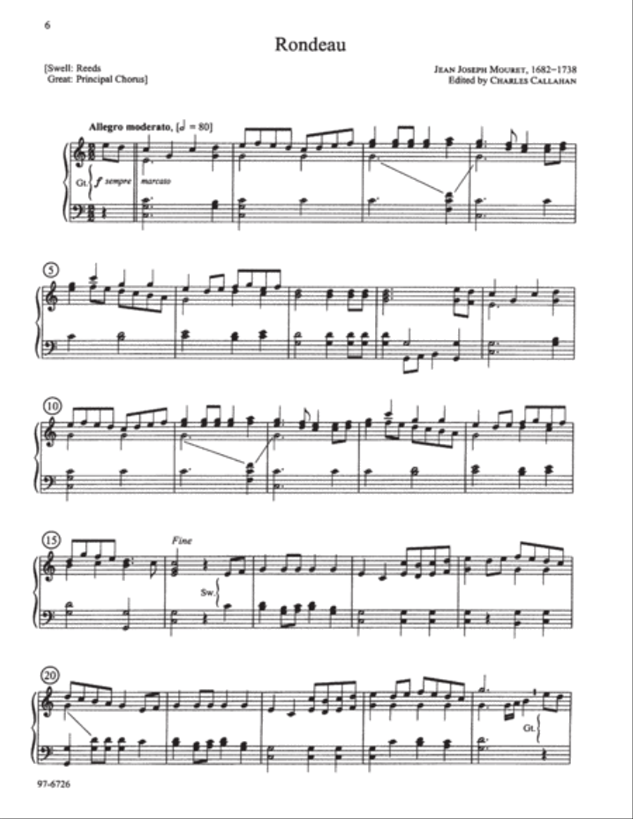 Preludes and Postludes for Manuals, Vol. 4 Organ scores gallery preview page 3
