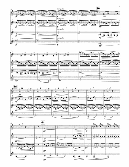 Peer Gynt Suite No. 1 for Clarinet Quartet or Choir image number null