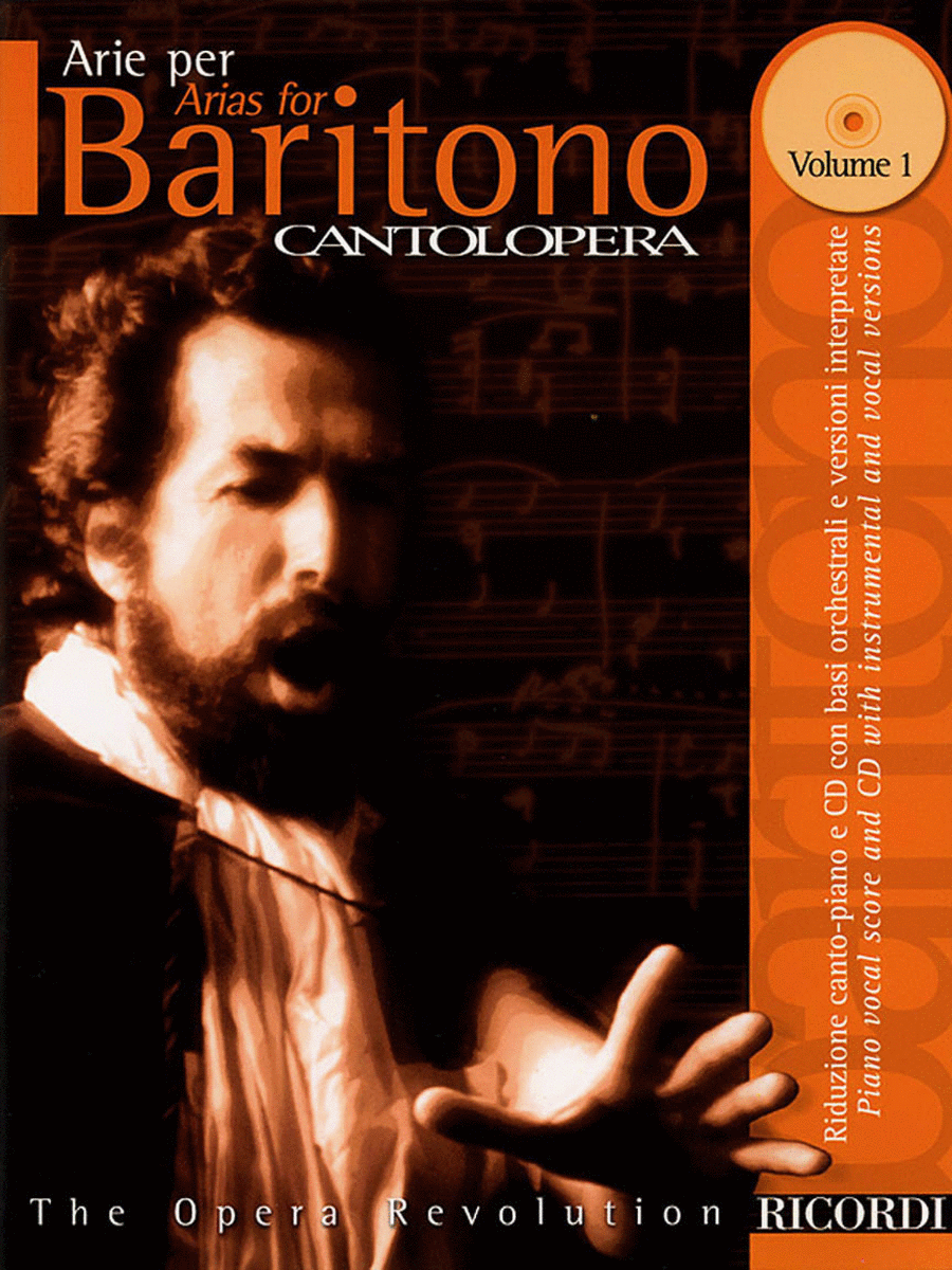 Cantolopera: Arias for Baritone - Volume 1 Voice Solo scores gallery preview page 1