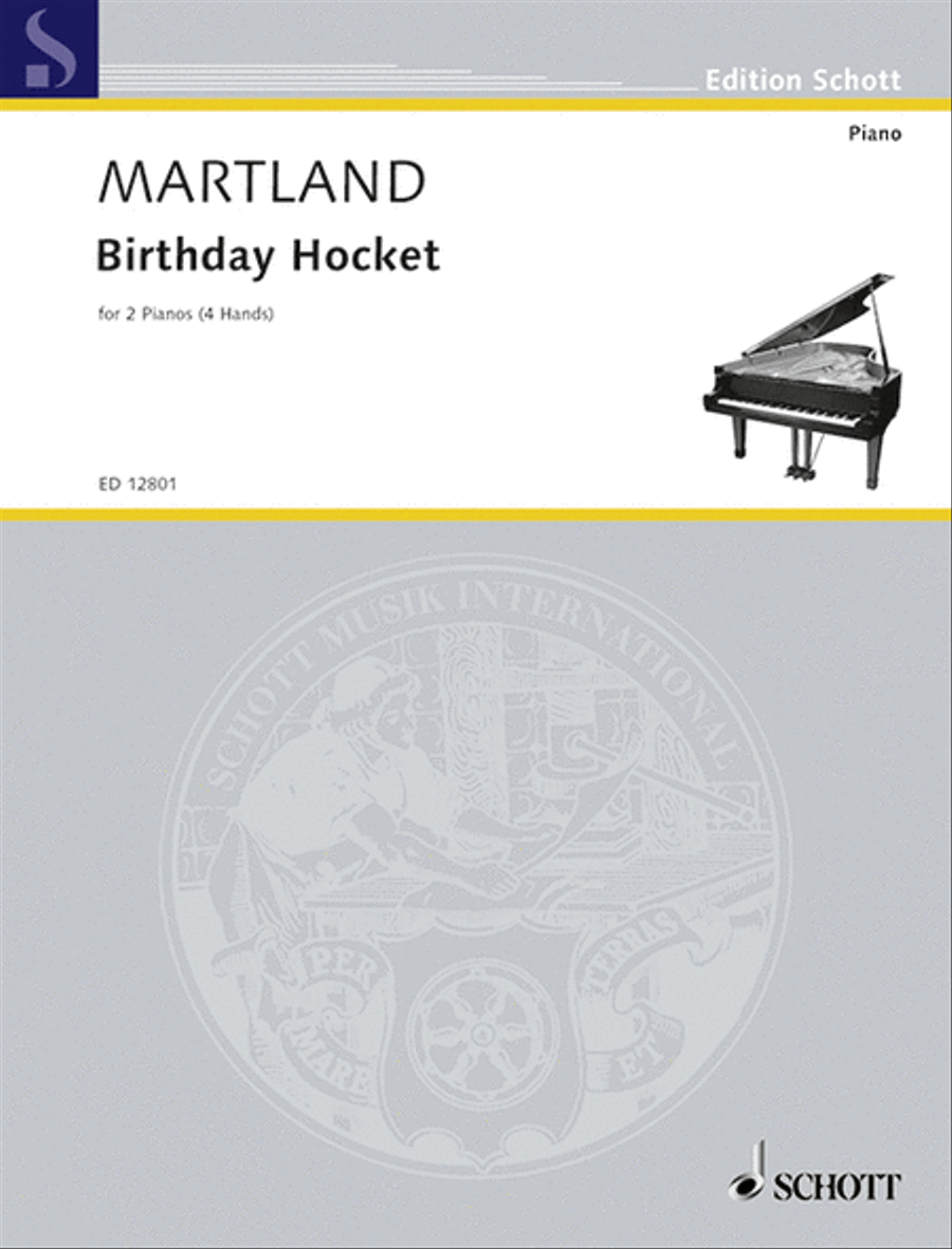 Birthday Hocket Birthday Hocket Piano Duet scores gallery preview page 1