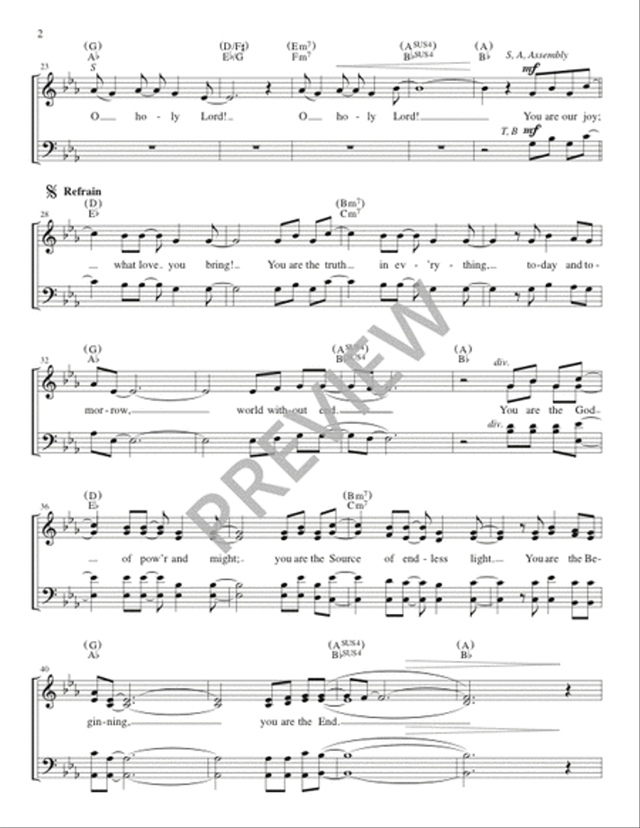 The Beginning and the End - Guitar edition Easy Guitar scores gallery preview page 2