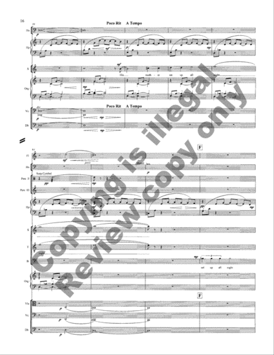 Canticles (Study Score) Choir scores gallery preview page 14