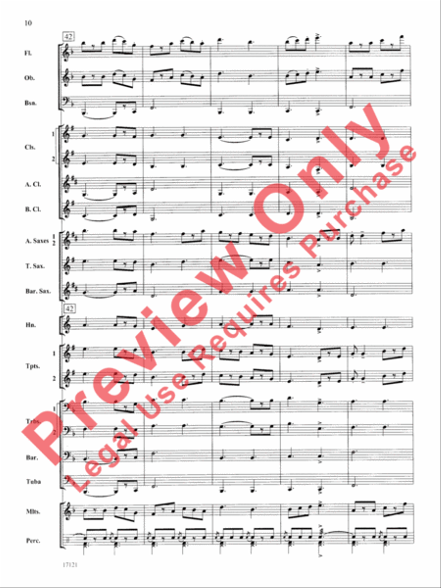 Loch Lomond Loch Lomond Concert Band scores gallery preview page 11