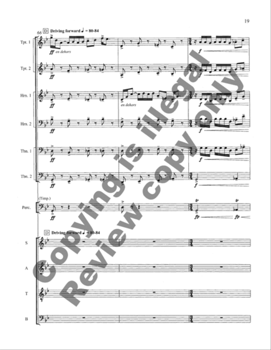 O Magnum Mysterium (Full Score) Choir scores gallery preview page 38