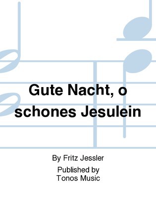 Book cover for Gute Nacht, o schones Jesulein
