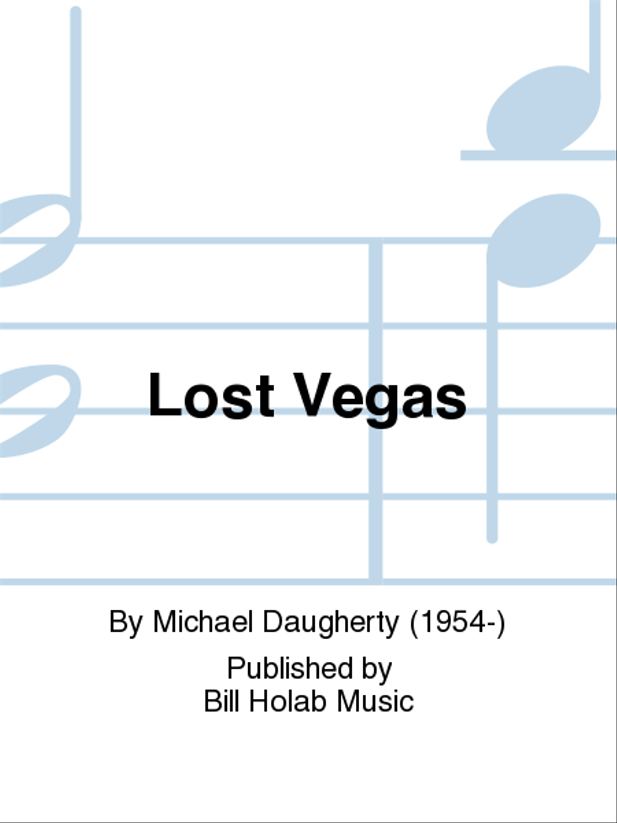 Book cover for Lost Vegas