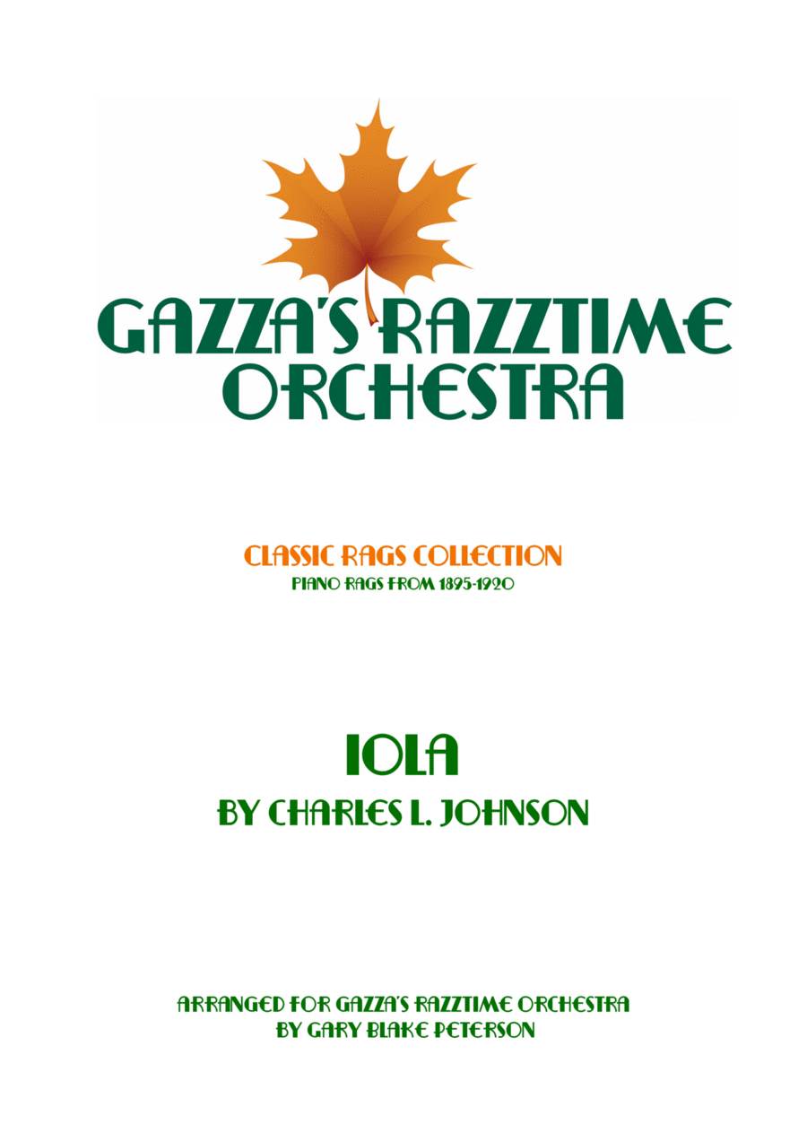 Iola Clarinet scores gallery preview page 1