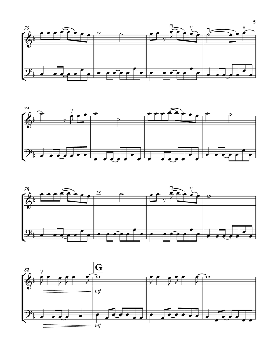 Photograph String Duet scores gallery preview page 5