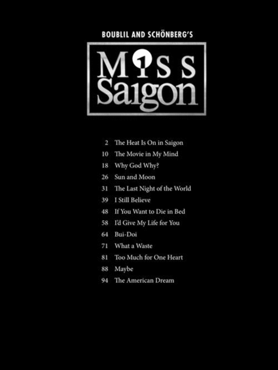 Miss Saigon (2017 Broadway Edition) Voice scores gallery preview page 5