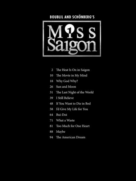 Miss Saigon (2017 Broadway Edition)