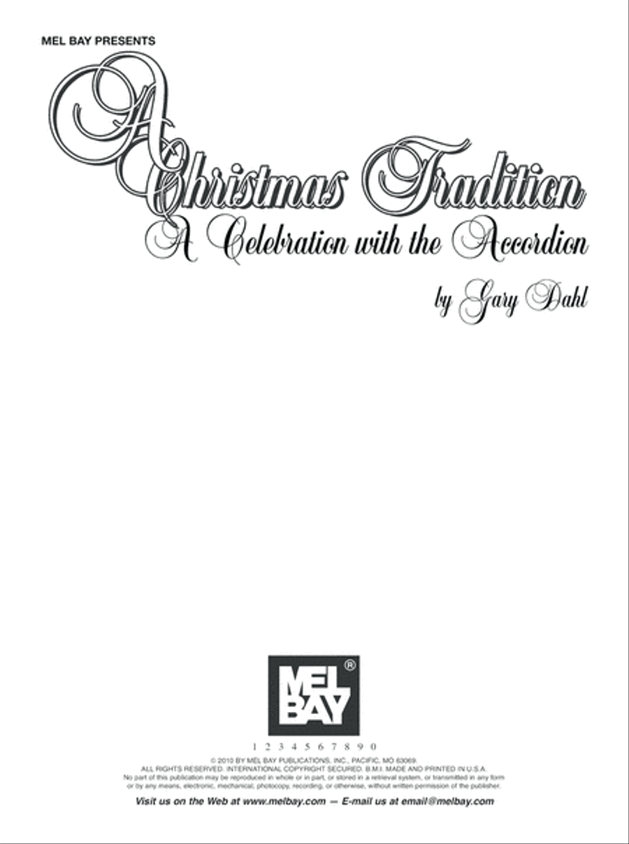 A Christmas Tradition: A Celebration with the Accordion Accordion scores gallery preview page 2