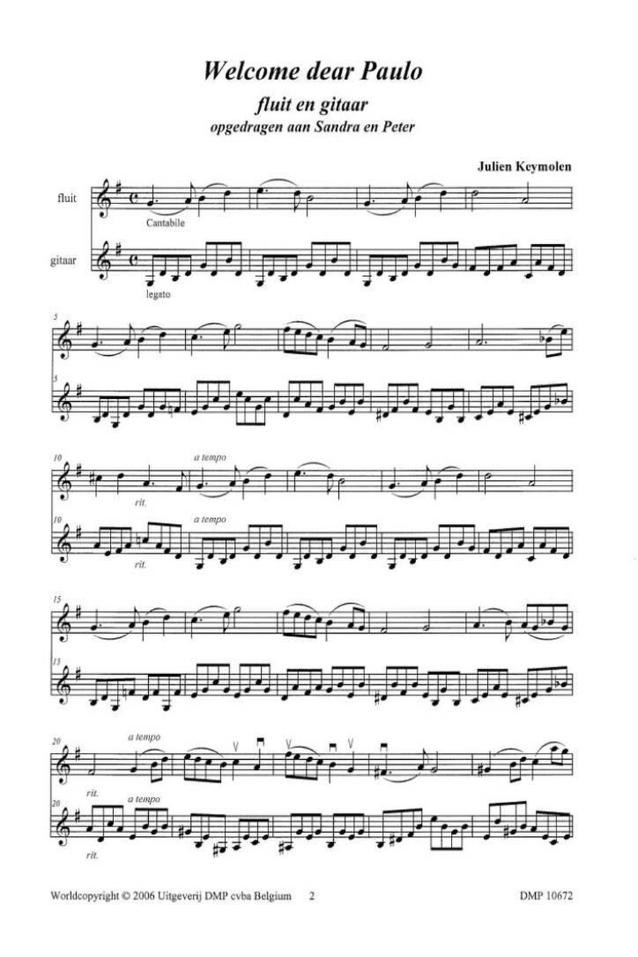 Welcome Dear Paulo Flute scores gallery preview page 2