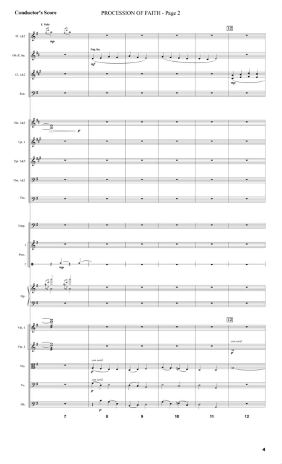 Festival of Faith - Score Choir scores gallery preview page 2